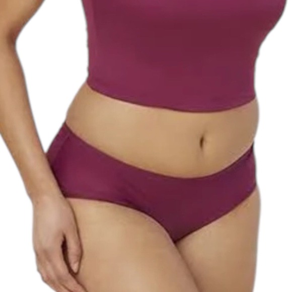 Andie Other - NWT Andie Swim The Hipster Bottom Low Rise Bikini Bottom Plum Purple Size XL